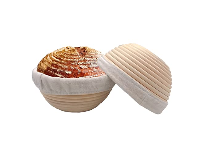 Cestini per Lievitazione in Vimini Francese Vietnam Rattan per Lievito Madre