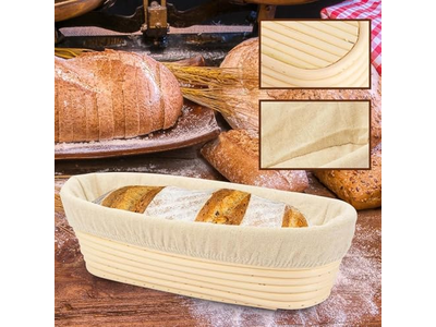 Cestini per Lievitazione per Lievito Madre Banneton Ovale
