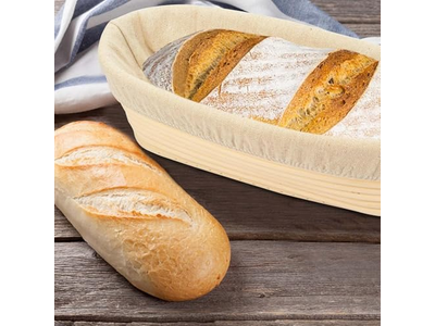 Cestini per Lievitazione per Lievito Madre Banneton Ovale