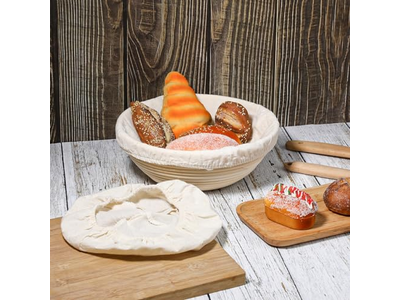 Accessori per Banneton in Rattan Cestino per Pane in Plastica e Silicone