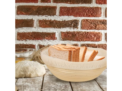 Accessori per Banneton in Rattan Cestino per Pane in Plastica e Silicone
